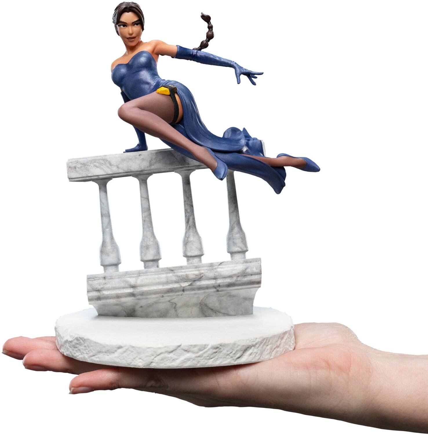 Alt View 1. Weta Workshop - WETA Workshop Polystone - Tomb Raider - Lara Croft: A Deal at the Opera Minature Statue   - COLLECTIBLES - Multicolor.