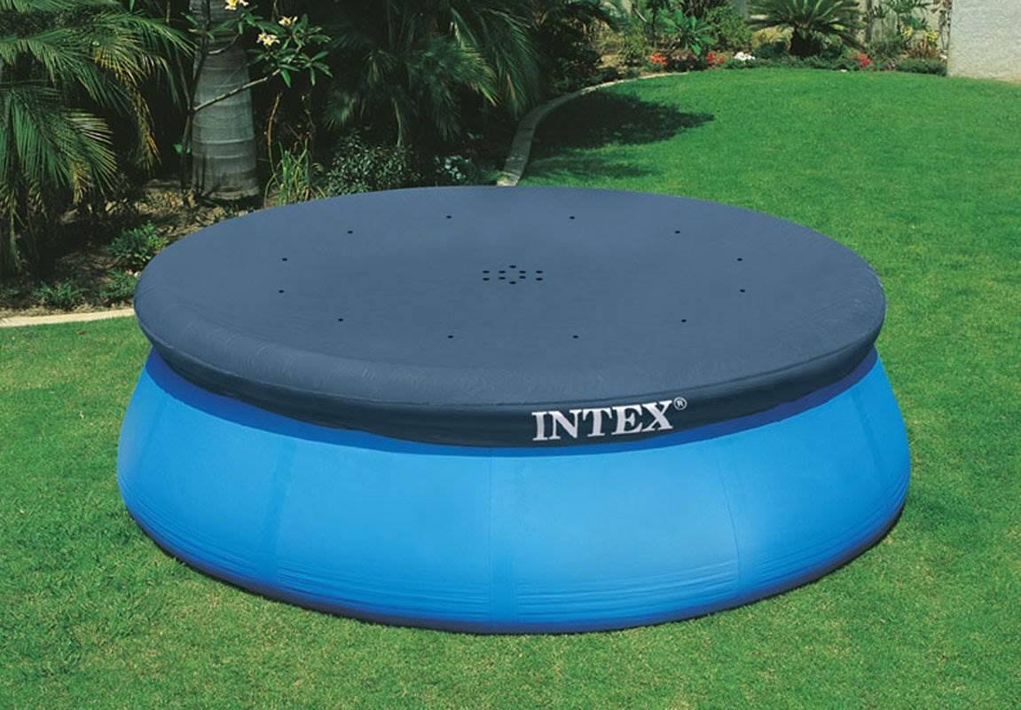 Alt View 2. Intex - Intex 10' Easy Set Pool Round Debris Cover + Type H Filter Cartridges (6 Pack).