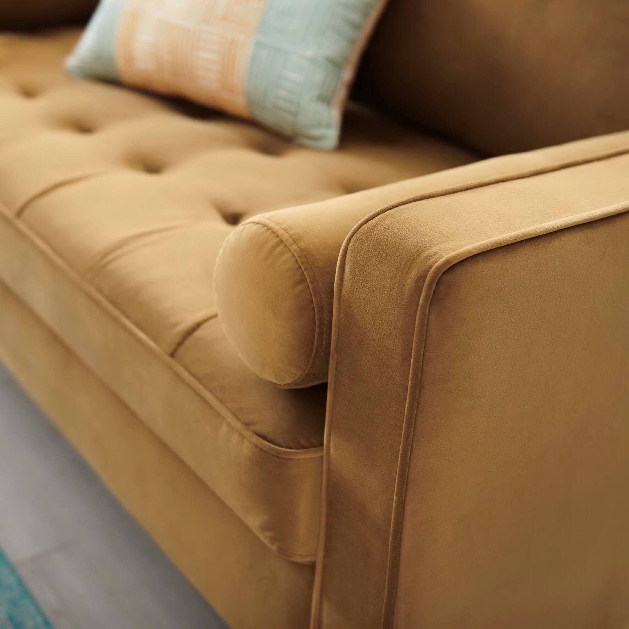 Alt View 1. Modway - Valour Performance Velvet Loveseat by Modway - Cognac.