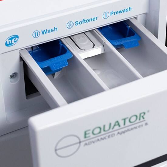 he I Wash I Softener I Prewash  
EQUATOR  
ADVANCED Appliances