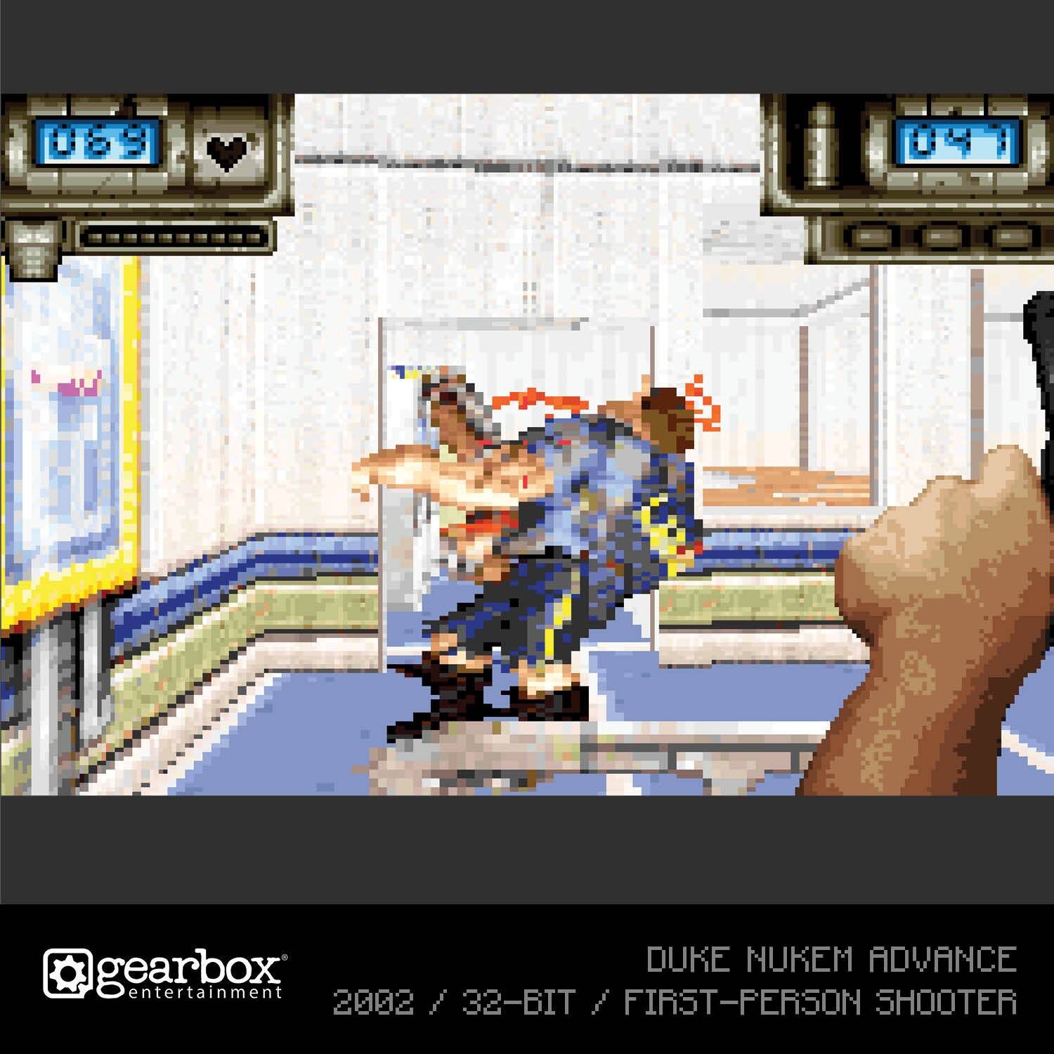 069 DUKE NUKEM ADVANCE gearbox entertainment 2002 / 32-BIT / FIRST-PERSON SHOOTER