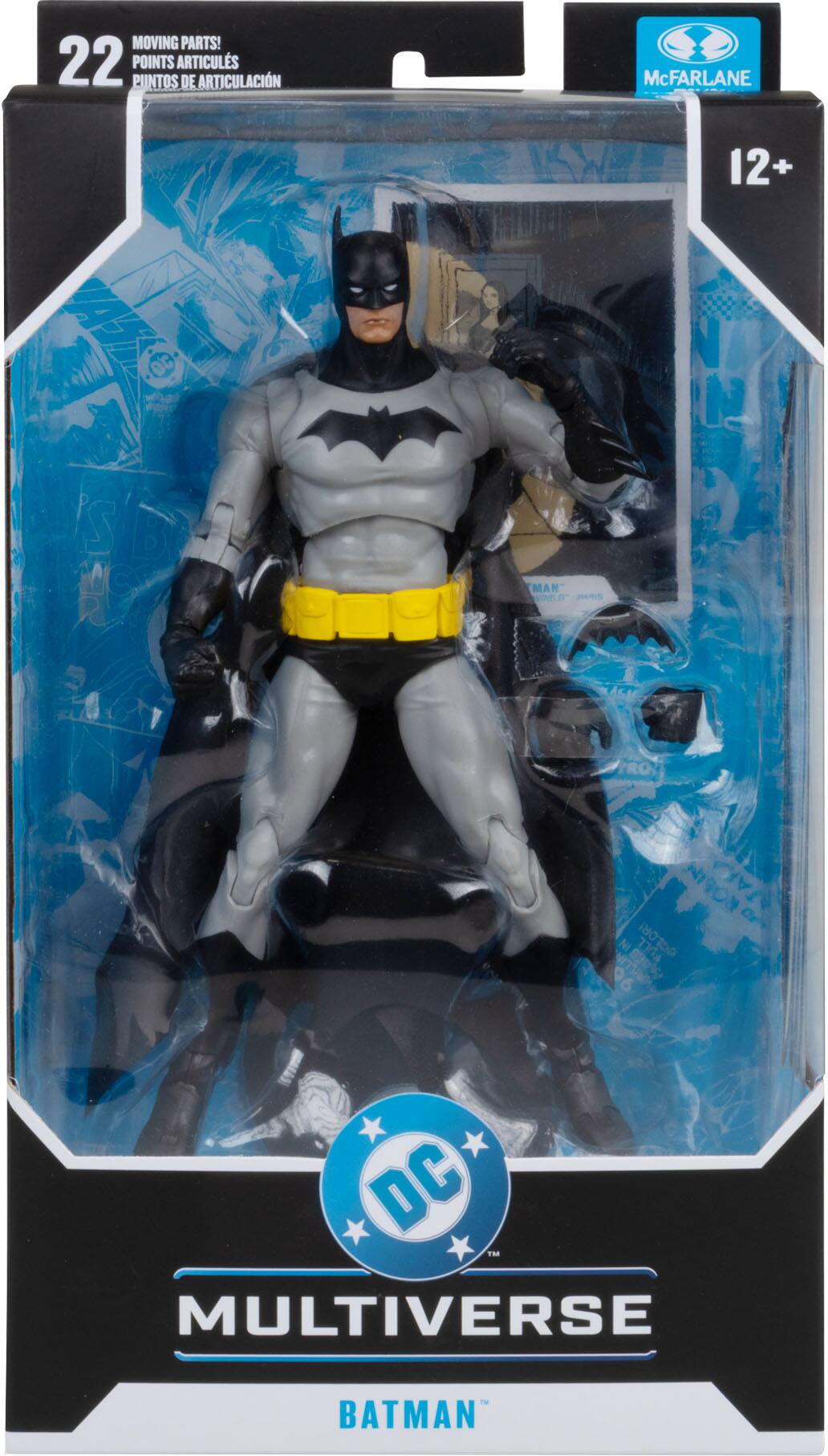 MOVING PARTS! 22 POINTS DE ARTICULACIÓN  
McFARLANE  
12+  
DC MULTIVERSE  
BATMAN
