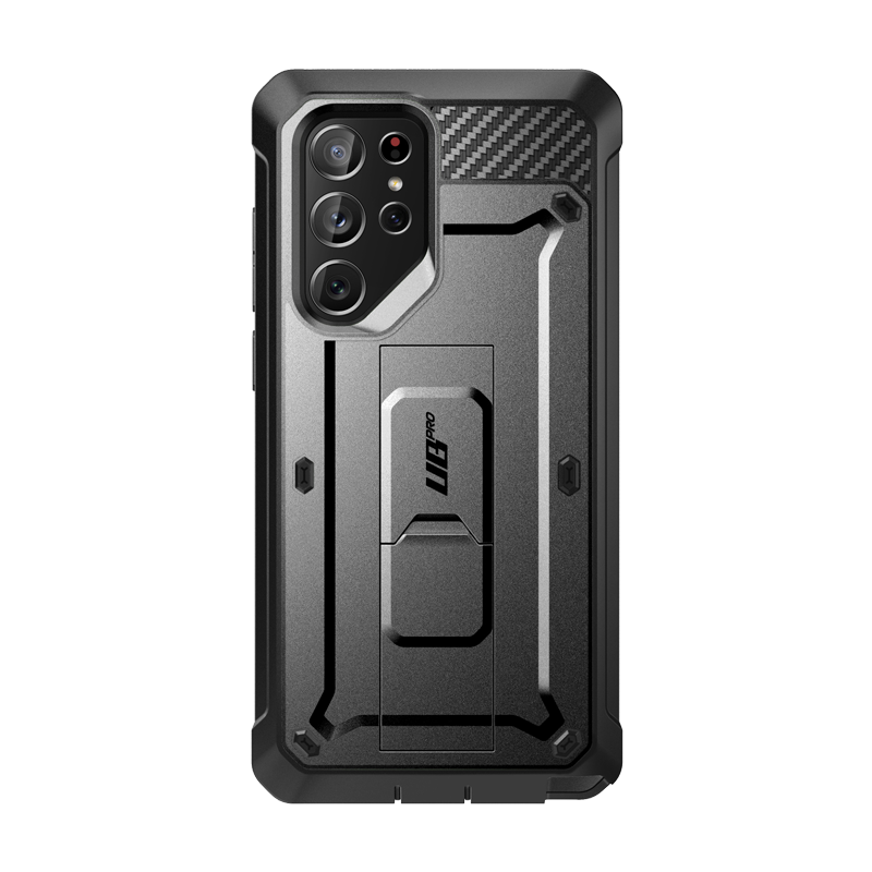 SUPCASE - Unicorn Beetle Pro Rugged Holster Case for Samsung Galaxy S22 Ultra – Full-Body Protection with Kickstand & Belt Clip - Black