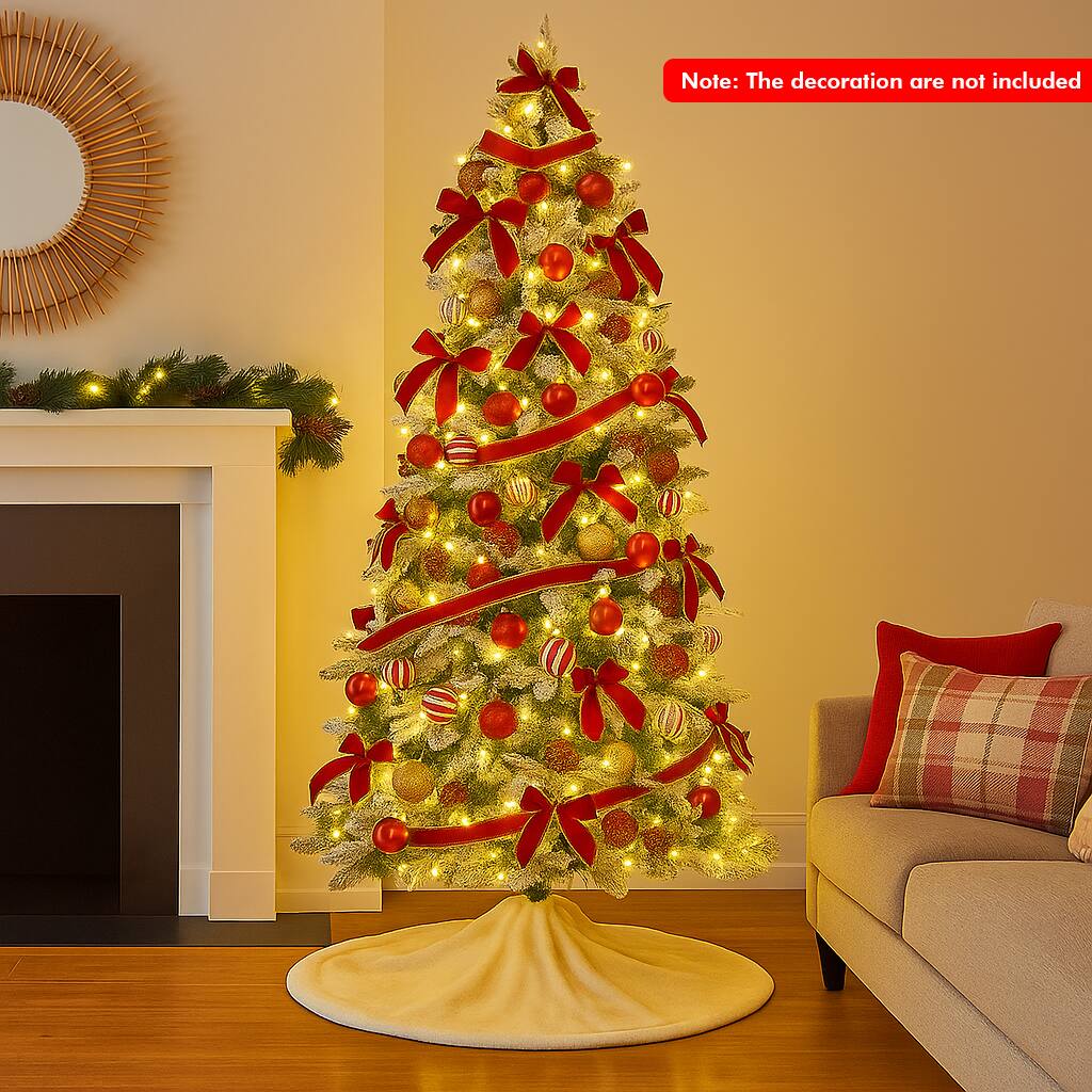 Note: The decorations are not included.