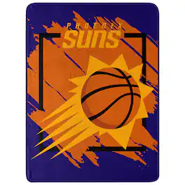 Northwest - Phoenix Suns 46" x 60" Dimensional Micro Raschel Plush Throw Blanket - Purple