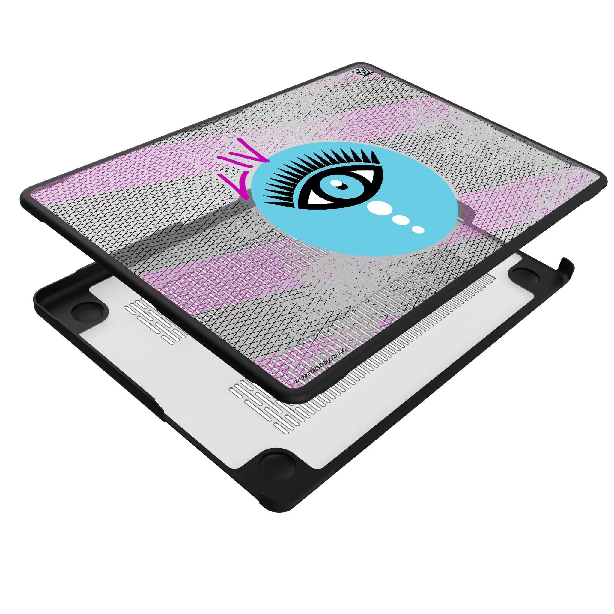 Left. Keyscaper - WWE Steel Laptop Case - Apple MacBook Pro 14-inch (2021)/(2023) - Liv Morgan.