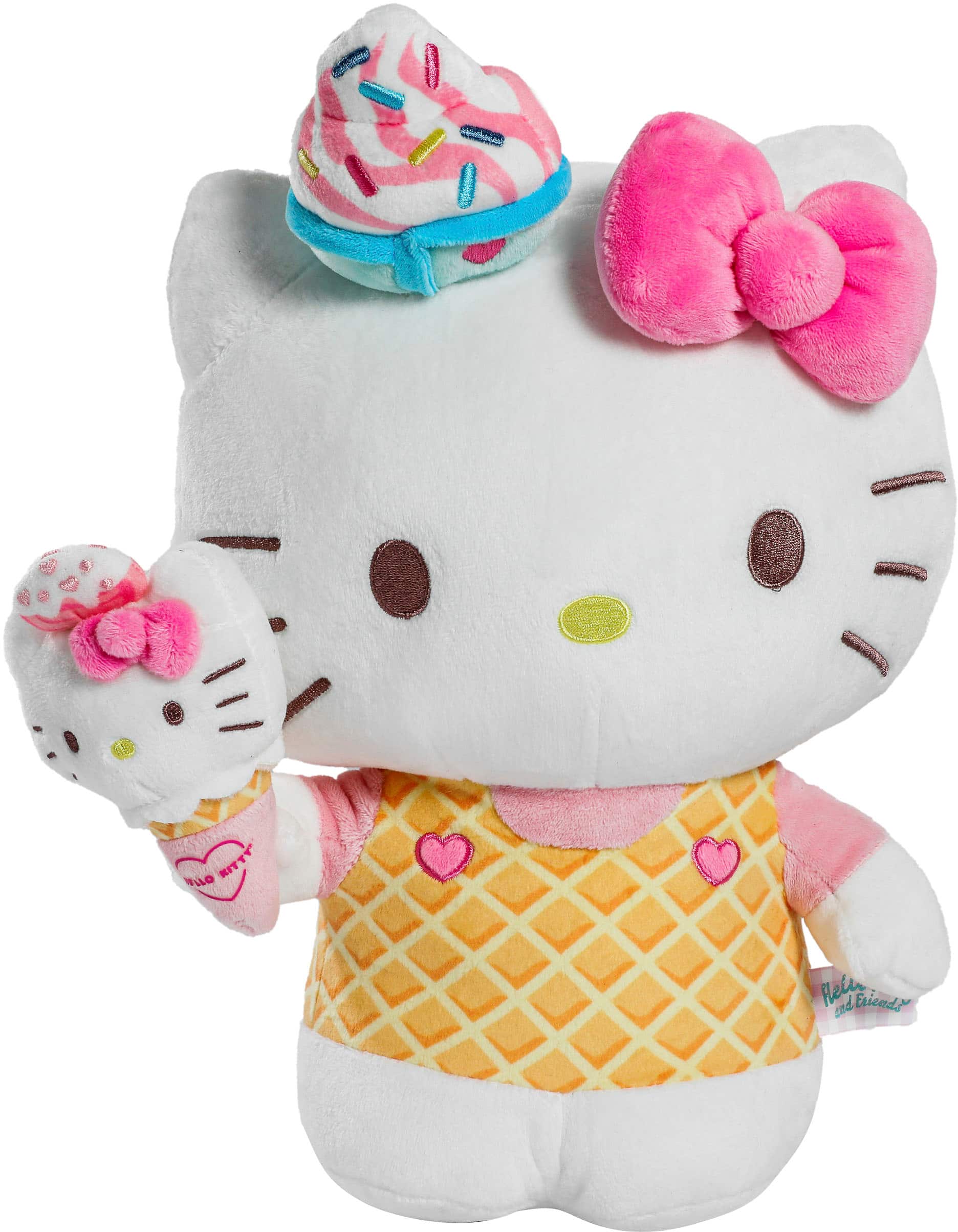 Kidrobot - Hello Kitty 13” Medium Plush – Ice Cream - Front_Zoom