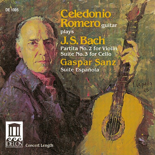 Celedonio Romero - Violin Partita 2  - COMPACT DISCS