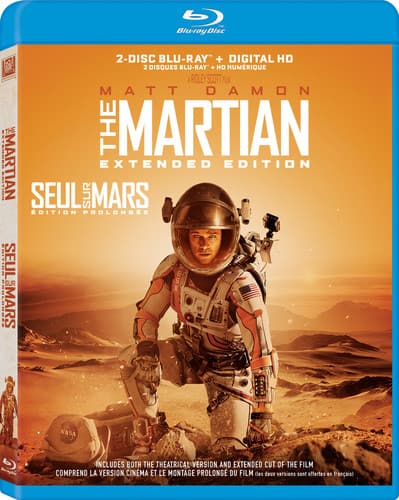 The Martian (Extended Edition)  - BLU-RAY
