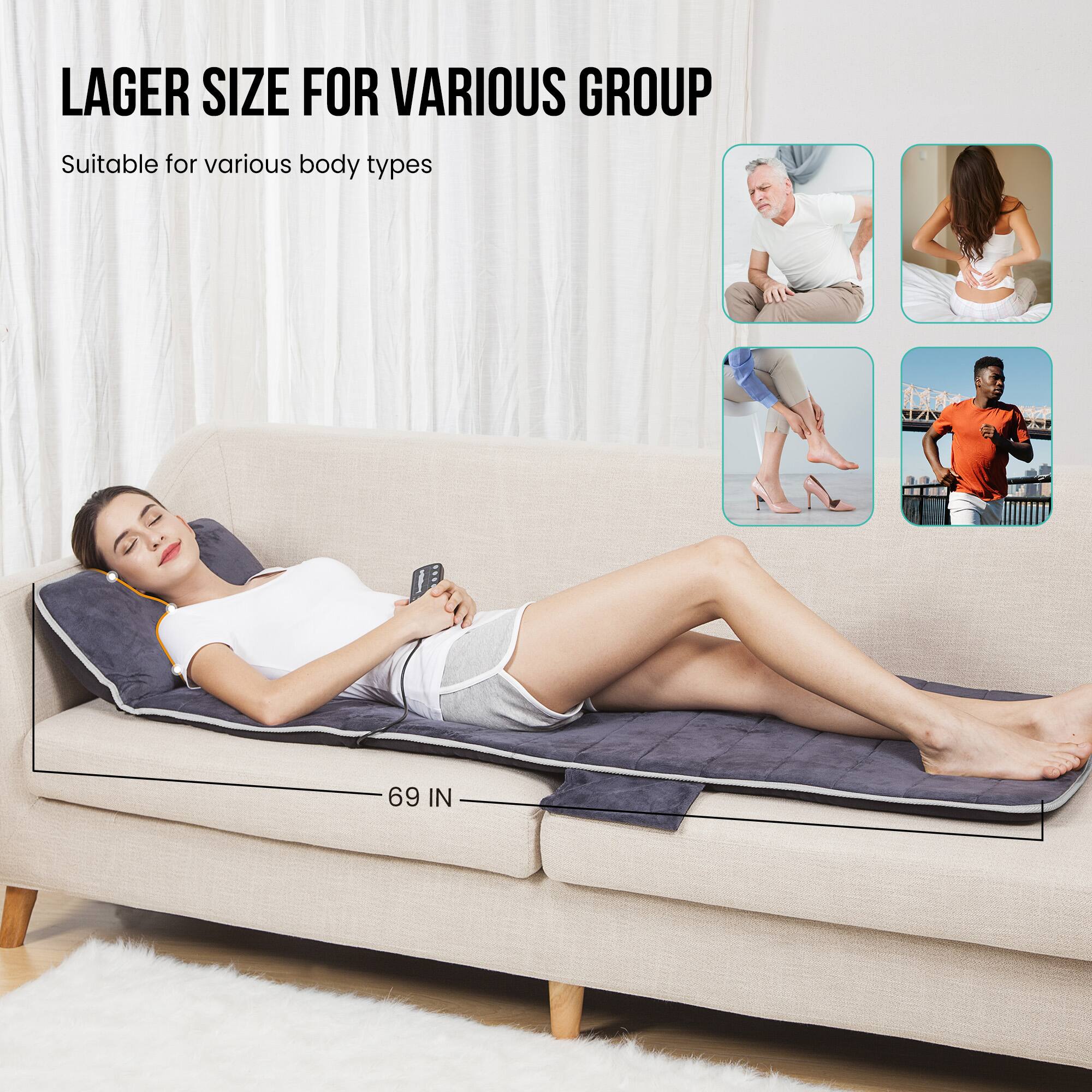 LAGER SIZE FOR VARIOUS GROUP
Suitable for various body types
69 IN