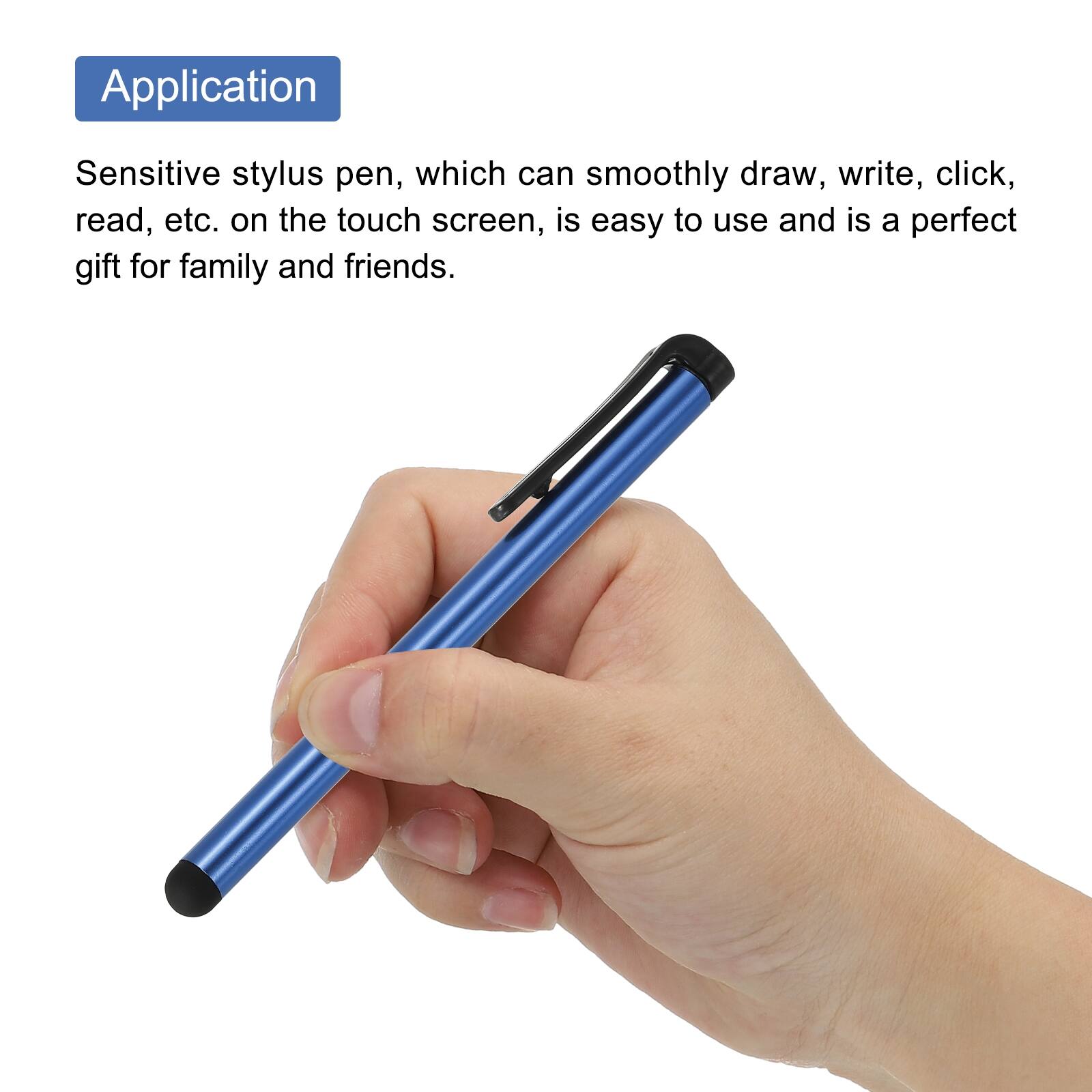 Application

Sensitive stylus pen, which can smoothly draw, write, click, read, etc. on the touch screen, is easy to use and is a perfect gift for family and friends.