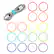 Left. Wrap-It Storage - Super-Stretch Silicone Bands - (16-Pack) Multi-Color - Multi.