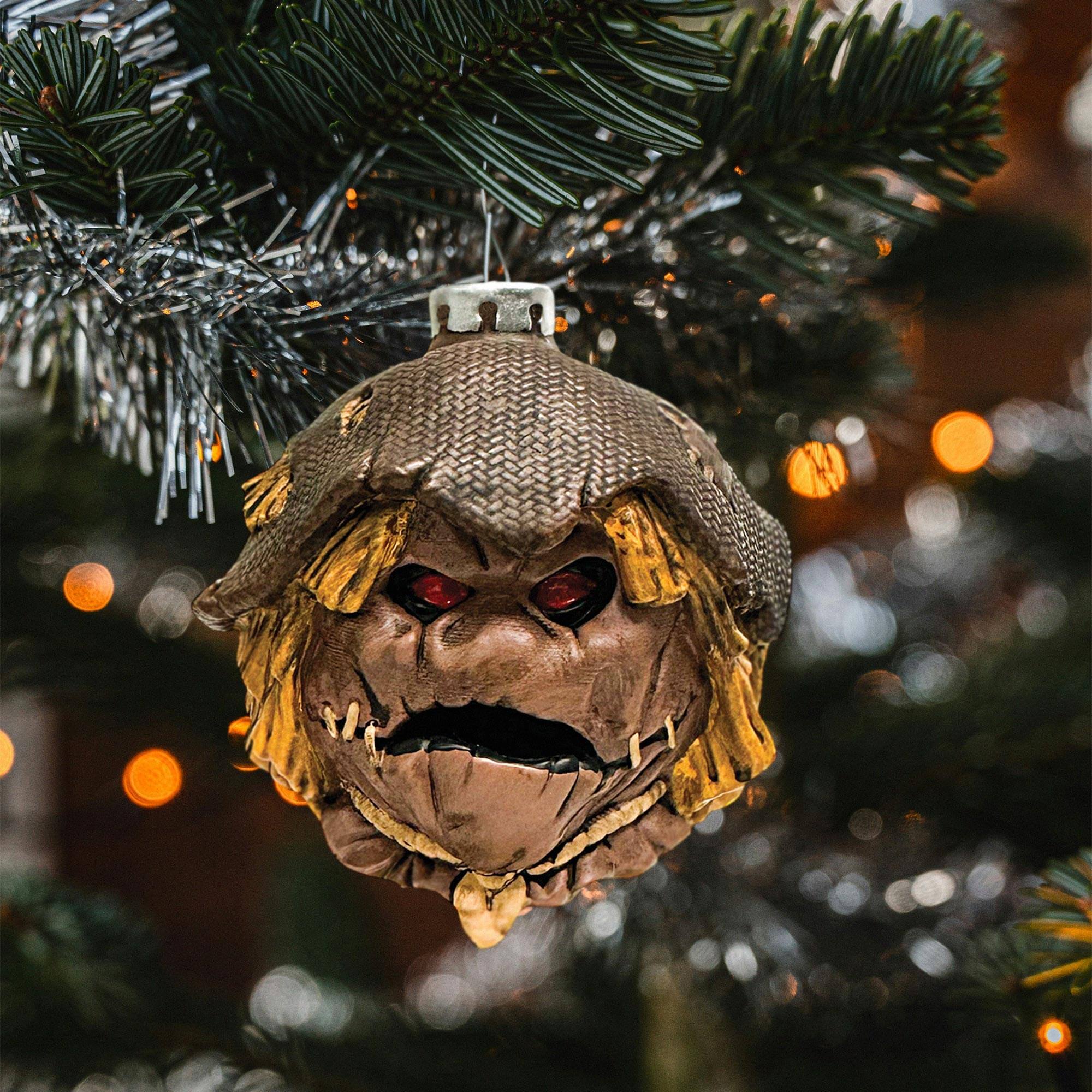 Alt View 1. Gorenaments - Len Simon's Gorenaments 3.5 Inch Horror Ornament Series 3 | Patch - Brown.