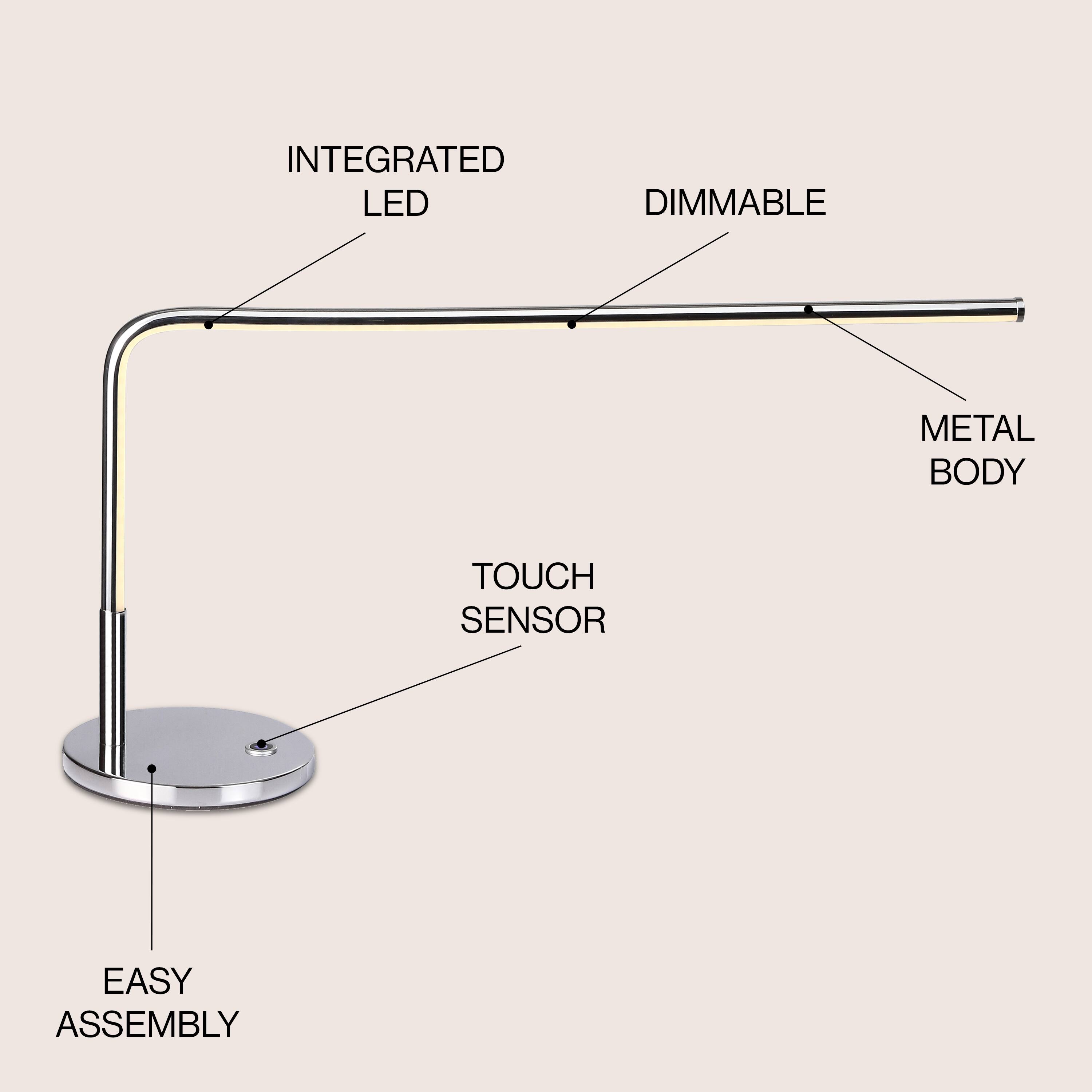 INTEGRATED LED DIMMABLE METAL BODY TOUCH SENSOR EASY ASSEMBLY