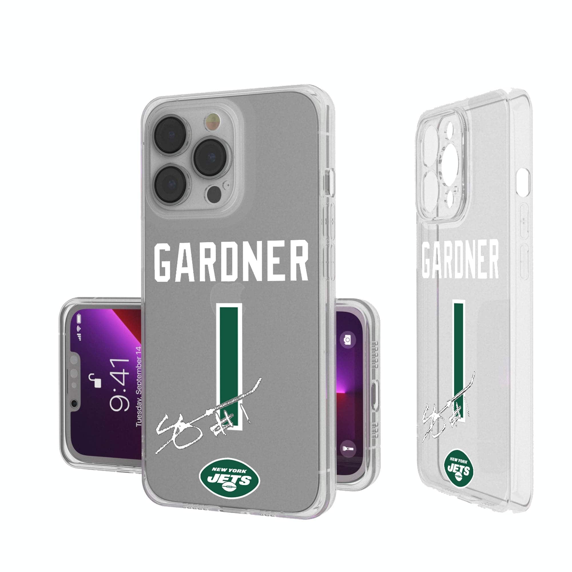 Keyscaper - Ahmad Sauce Gardner iPhone Clear Case - 15 Pro Max - Multicolor