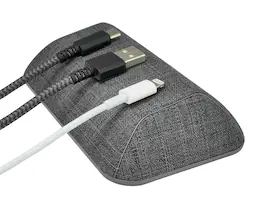 Smartish - Magnetic Cord Holder - Bigger Cable Wrangler Desktop Charger Organizer - No. 2 Pencil Gray - No.2 Pencil Gray