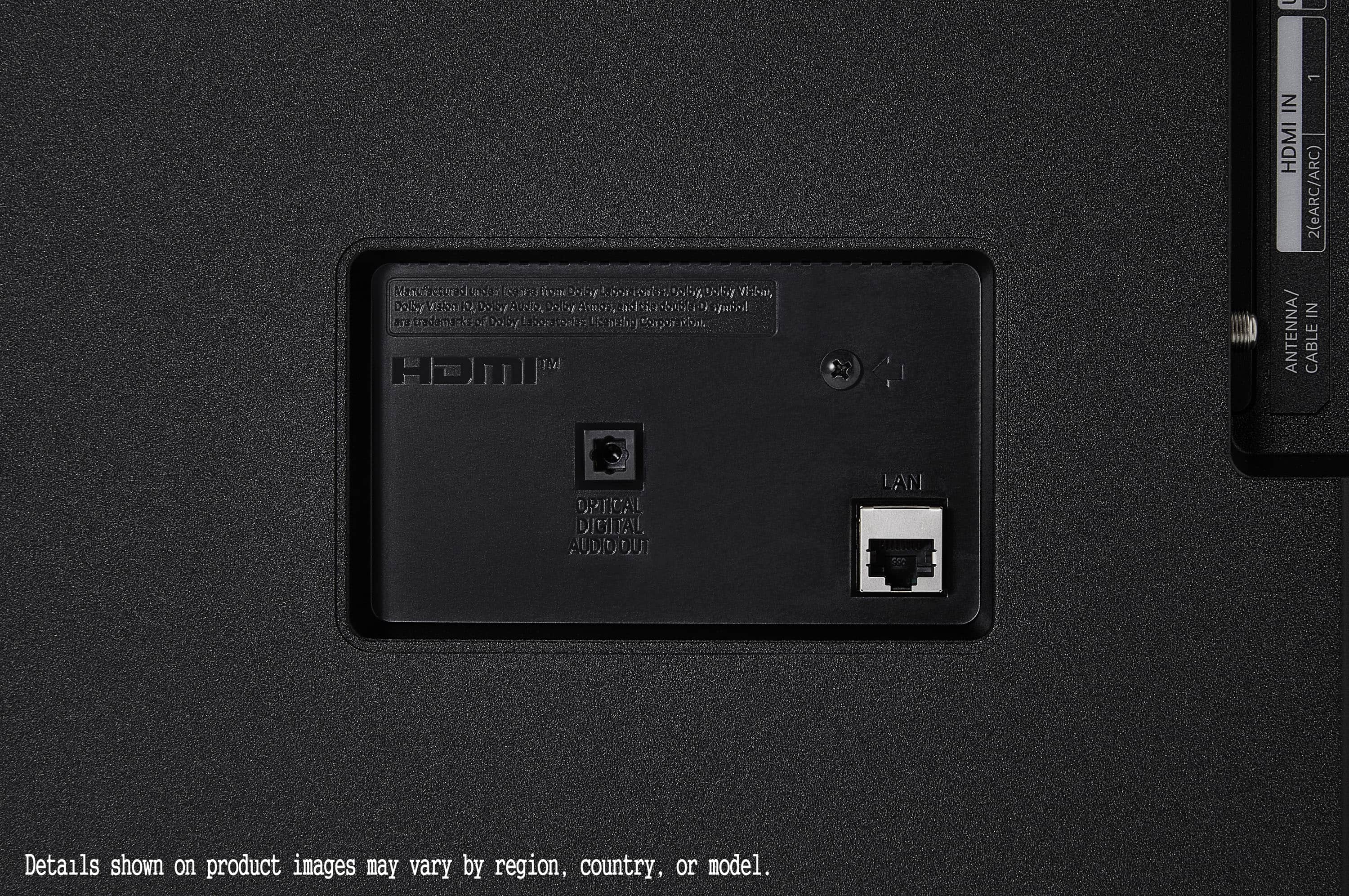 Alt View 15. LG - 55” Class UQ70 Series LED 4K UHD Smart webOS TV - Black.