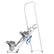 Back. MERACH - MERACH Vertical Climber Stair Stepper Machine Full Body Workout Home Gym Exercis Adjustable Handlebar & Pedals - White.
