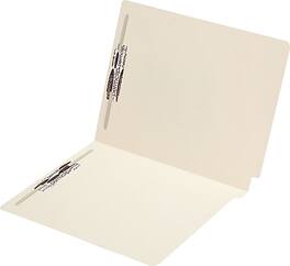 Medical Arts Press - Economy End-Tab File Folders, 2-Fasteners, Letter, 50/Bx (52385) - Manila