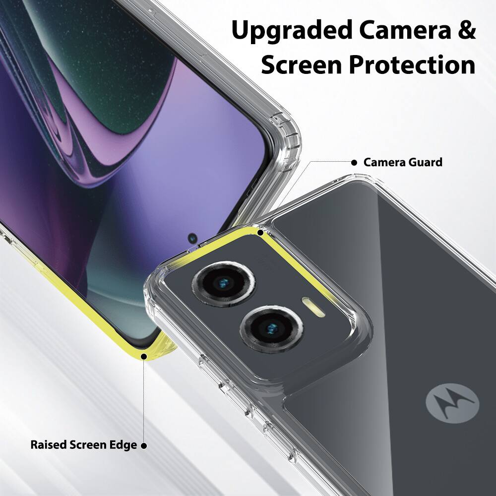 Upgraded Camera & Screen Protection

- Camera Guard
- Raised Screen Edge