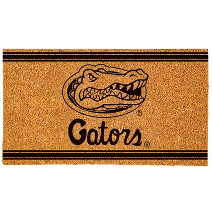 Front. Evergreen Enterprises - Florida Gators 16" x 28" Logo Turf Mat - Multicolor.