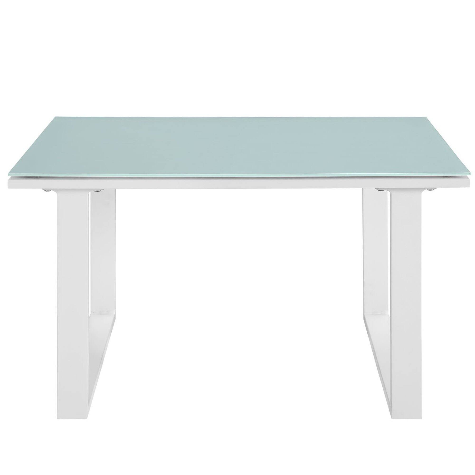 Left. Modway - Fortuna Outdoor Patio Side Table by Modway - White.