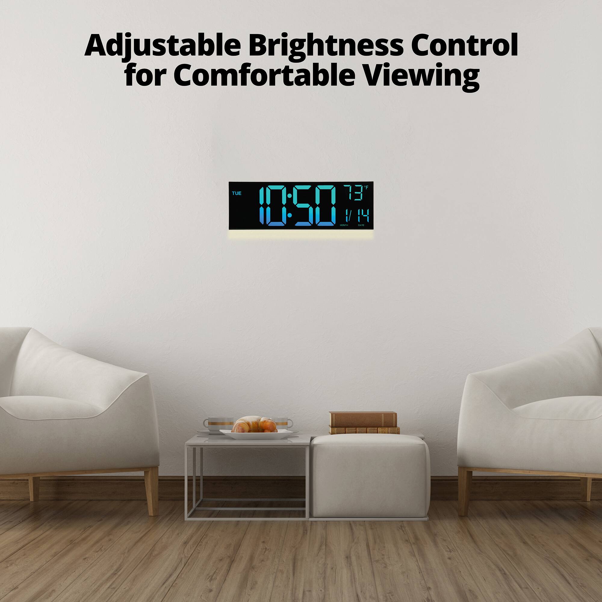 Adjustable Brightness Control for Comfortable Viewing

TUE 10:50 73% 1/14