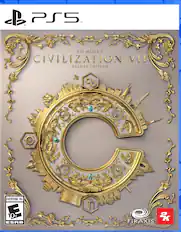 C PS5 TM SID MEIER'S CIVILIZATION VII DELUXE EDITION EVERYONE 10+ 10+ ESRB TI 2K FIRAXIS GAMES