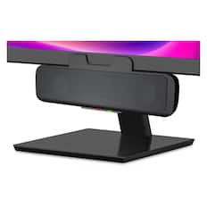 Front. Dazzed Corner - Computer Speaker,USB Speaker Bar - Black.