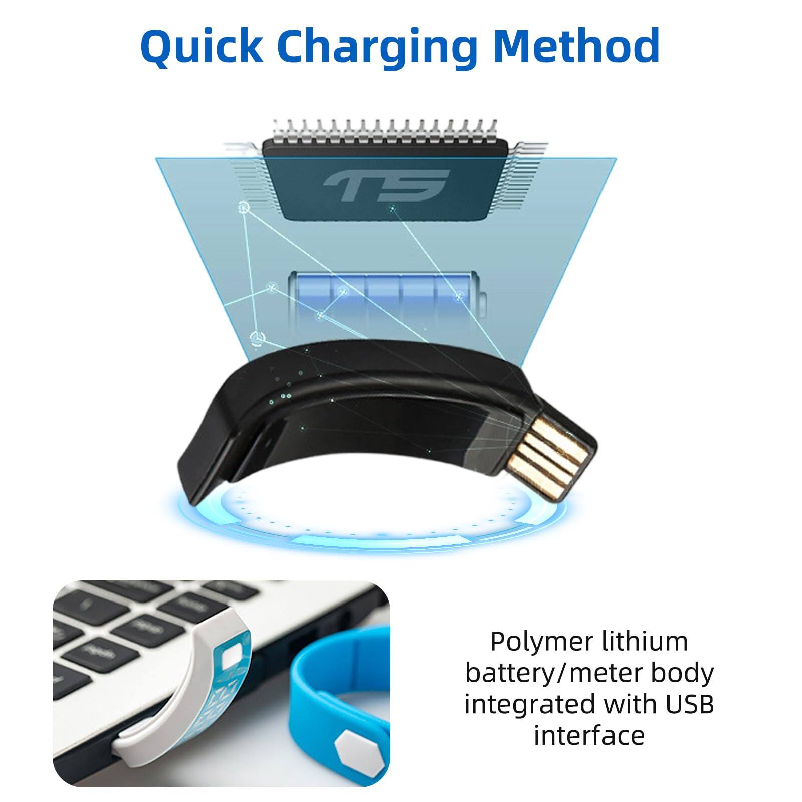 Quick Charging Method

TS Polymer lithium battery/meter body integrated with USB interface
