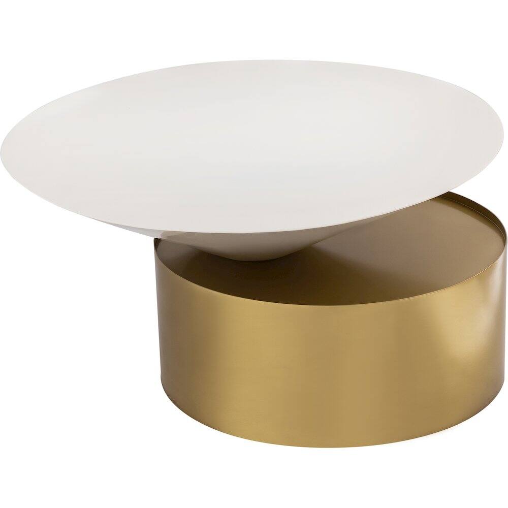 Alt View 2. Meridian Furniture - Damon White Coffee Table - White.