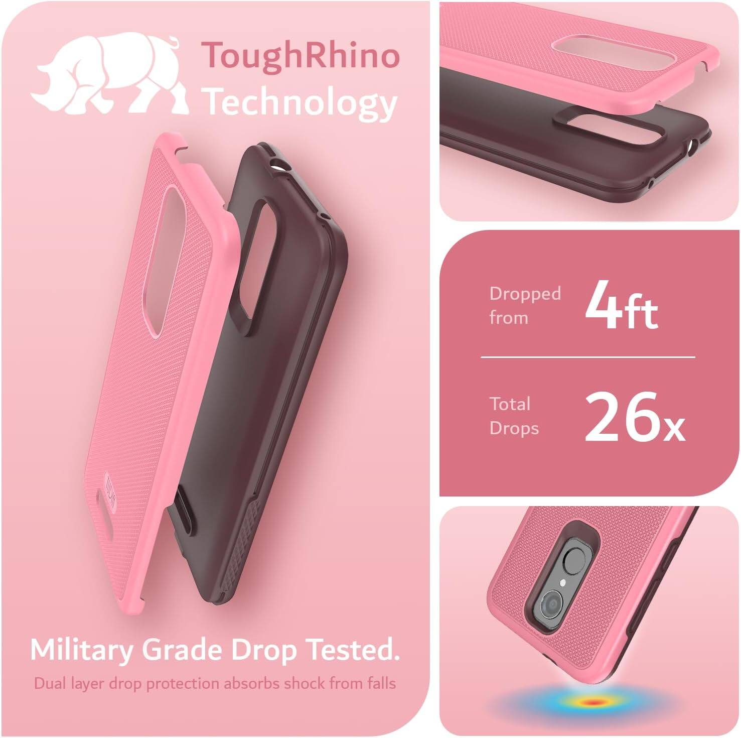 ToughRhino Technology

Dropped 4ft from Total Drops 26x

Military Grade Drop Tested. Dual layer drop protection absorbs shock from falls