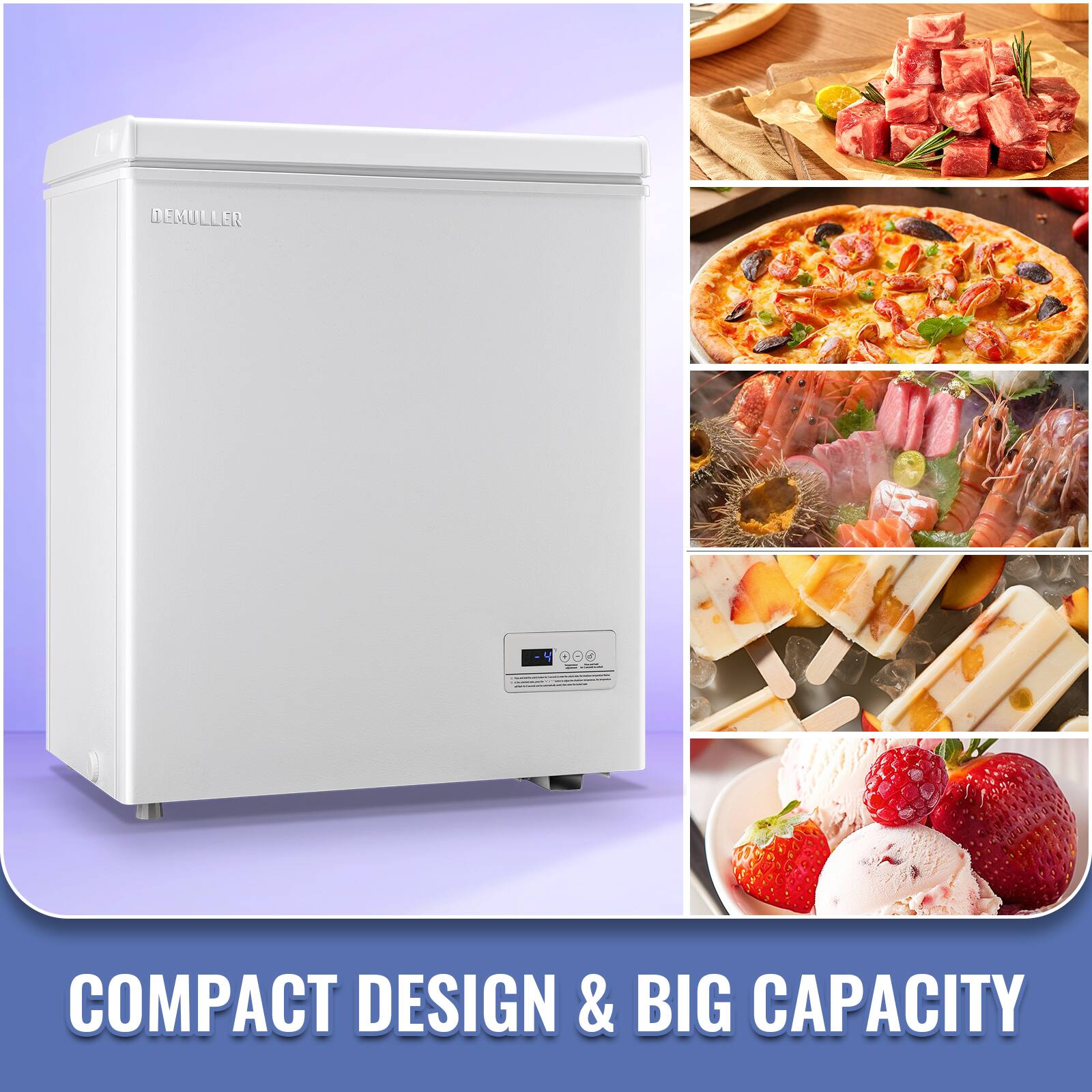 COMPACT DESIGN & BIG CAPACITY