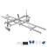Alt View 5. VEVOR - Chainsaw Mill and Rail Mill Guide System, Portable Sawmill 14"-36" Guide Bar, 9ft Aluminum Saw Milling Rail Guide - Silver.