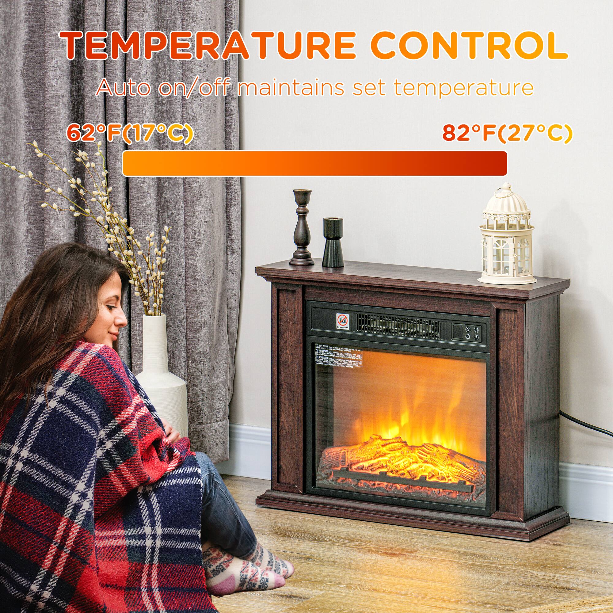 TEMPERATURE CONTROL  
Auto on/off maintains set temperature  
62°F (17°C)  
82°F (27°C)