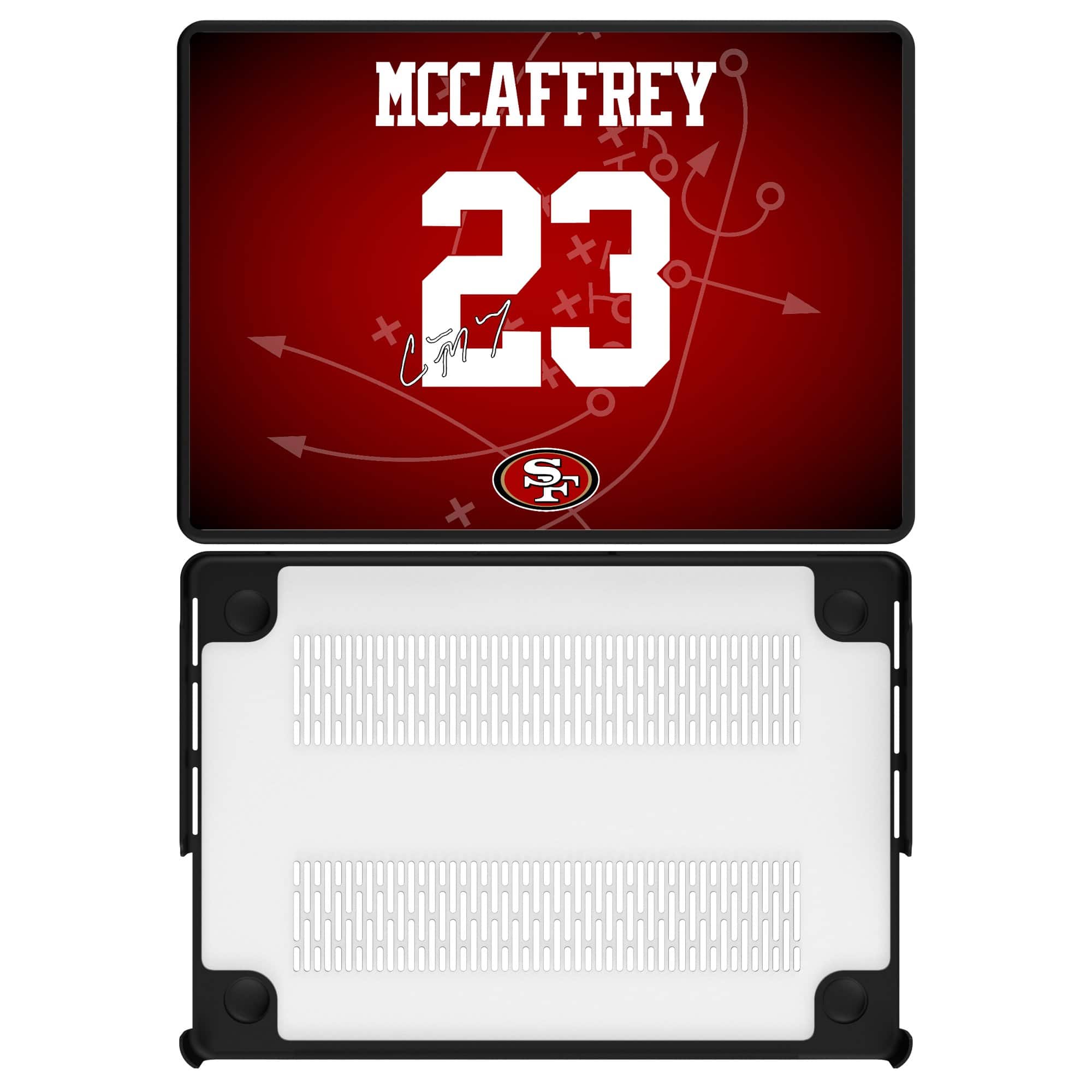 Keyscaper - Christian McCaffrey San Francisco 49ers MacBook Case - Pro 13 in - Multicolor