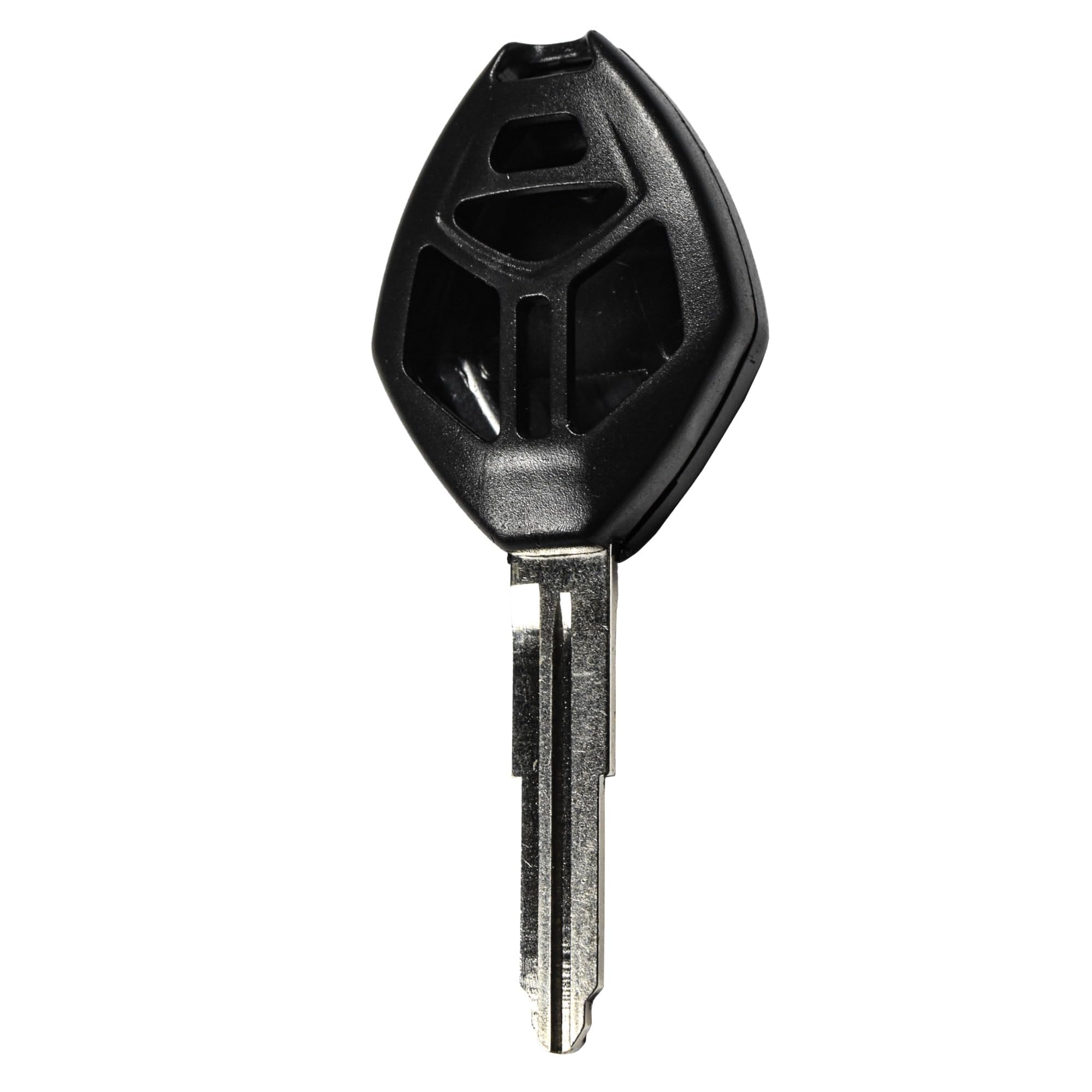 Alt View 3. HQRP - 4-Button Remote Key Fob Shell Case with Uncut Blade for Mitsubishi Eclipse 2008-2010 - Black.