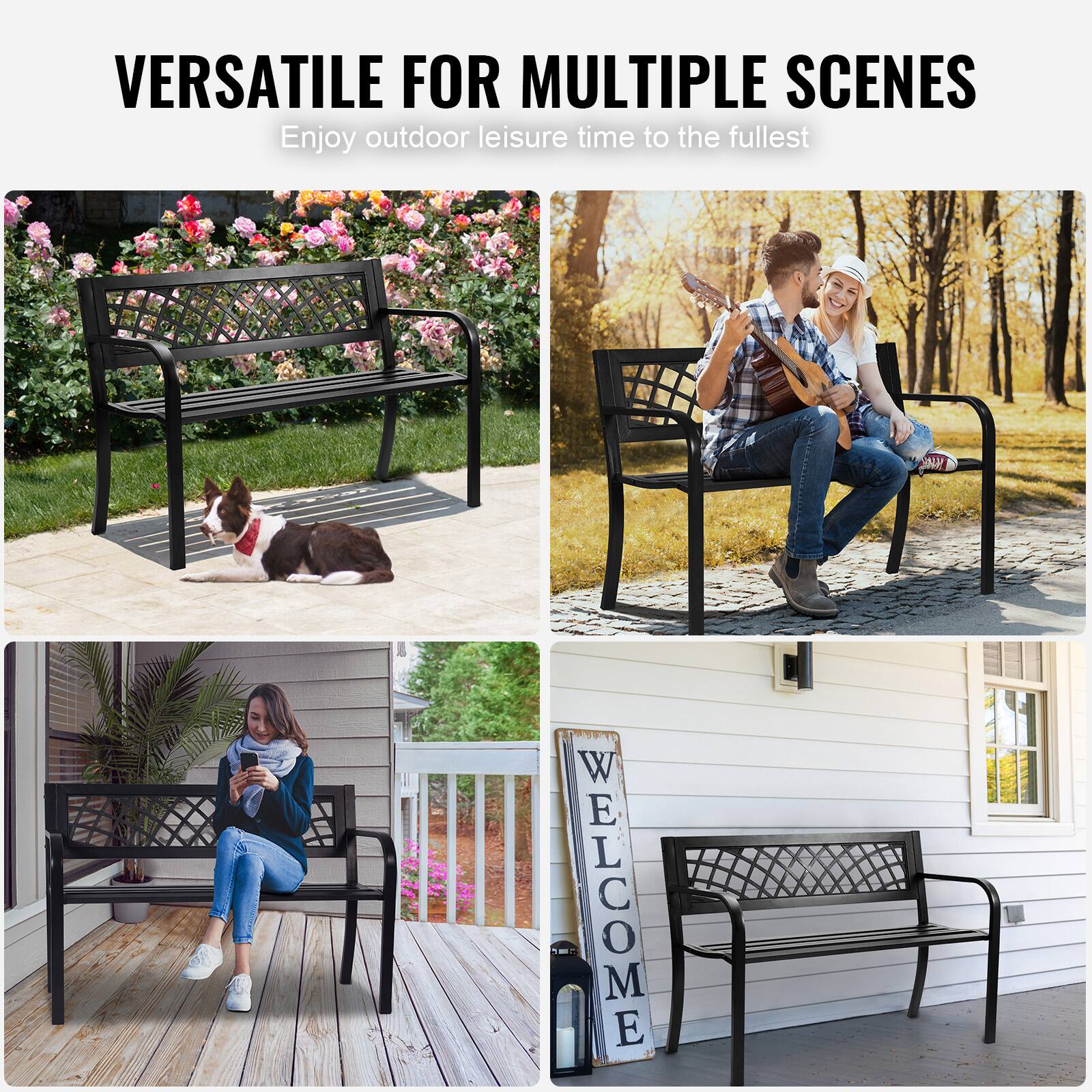 VERSATILE FOR MULTIPLE SCENES Enjoy outdoor leisure time to the fullest WELCOME