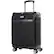Front. Bugatti - Washington Softside 20" Carry-On Spinner Suitcase - Black.