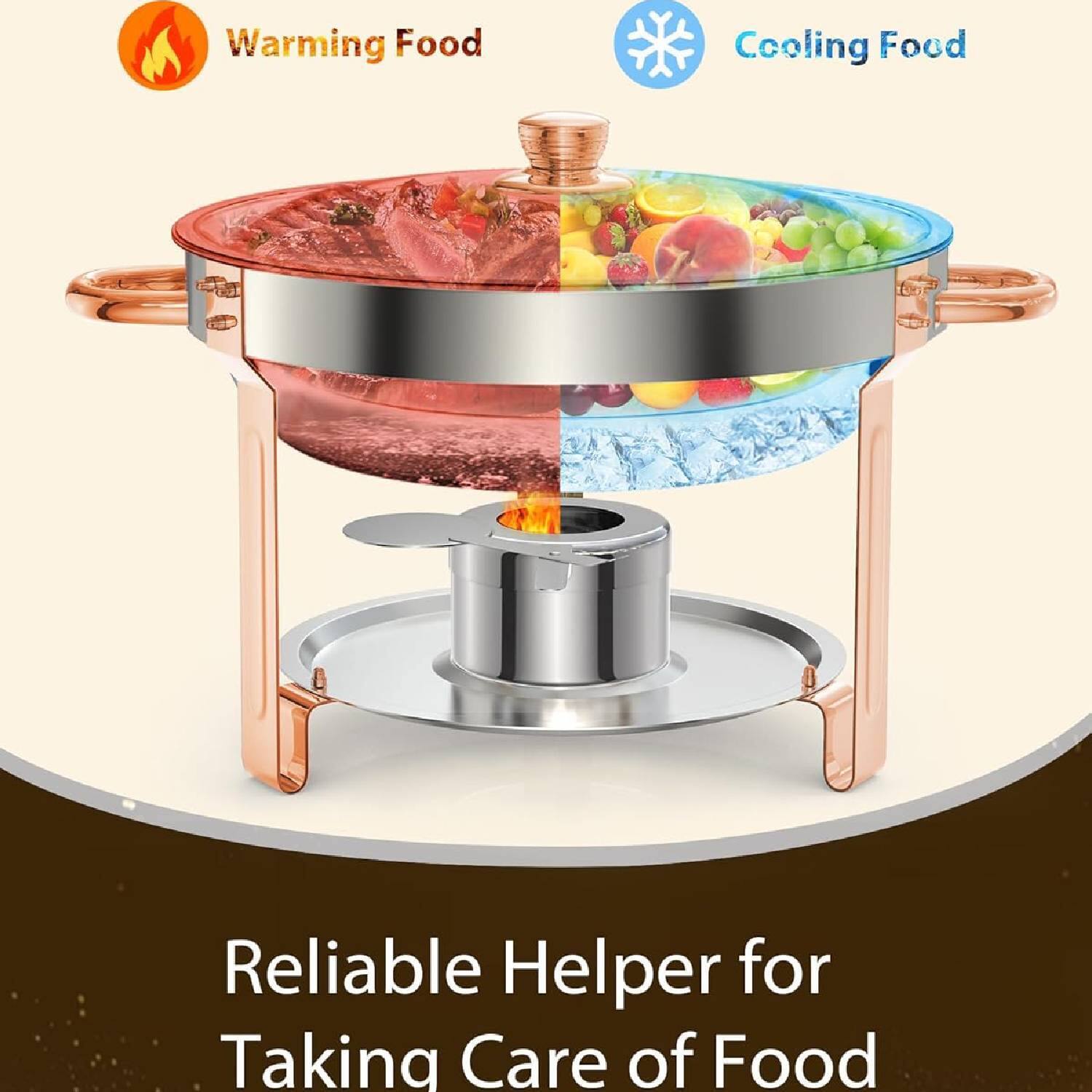 Warming Food  
Cooling Food  

Reliable Helper for Taking Care of Food