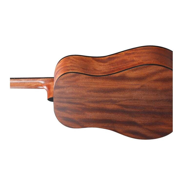 Angle. Ibanez - Ibanez AAD140 Advanced 6-String Acoustic Guitar (Open Pore Natural).