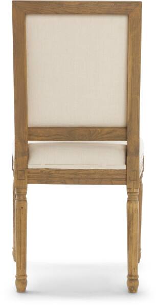 Alt View 2. Finch - Finch Elmhurst Square Back Dining Chair, Set of 2, Cream - Cream.