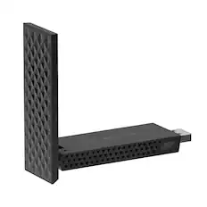 Angle. NETGEAR - Nighthawk A8500 Wi-Fi 7 USB 3.0 Adapter for Windows 11 PC - Black.