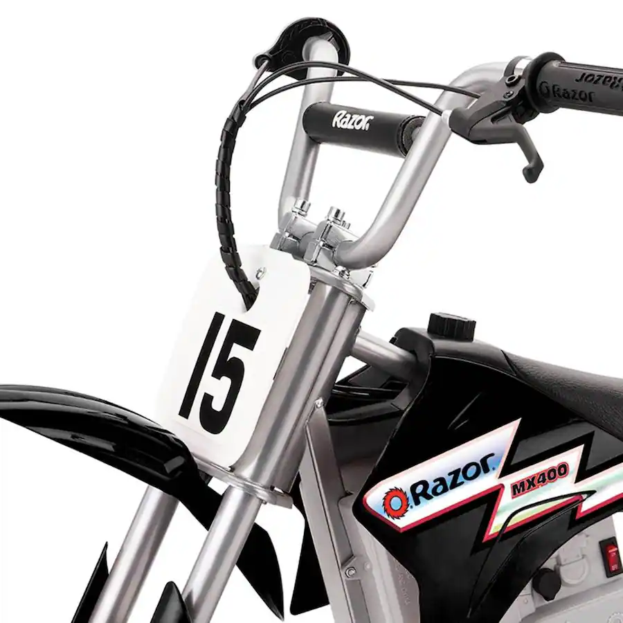 Toy Big Razor Razor MX400 Rocket 24V Electric Toy Motocross Dirt Bike (2 Pack) Black ...