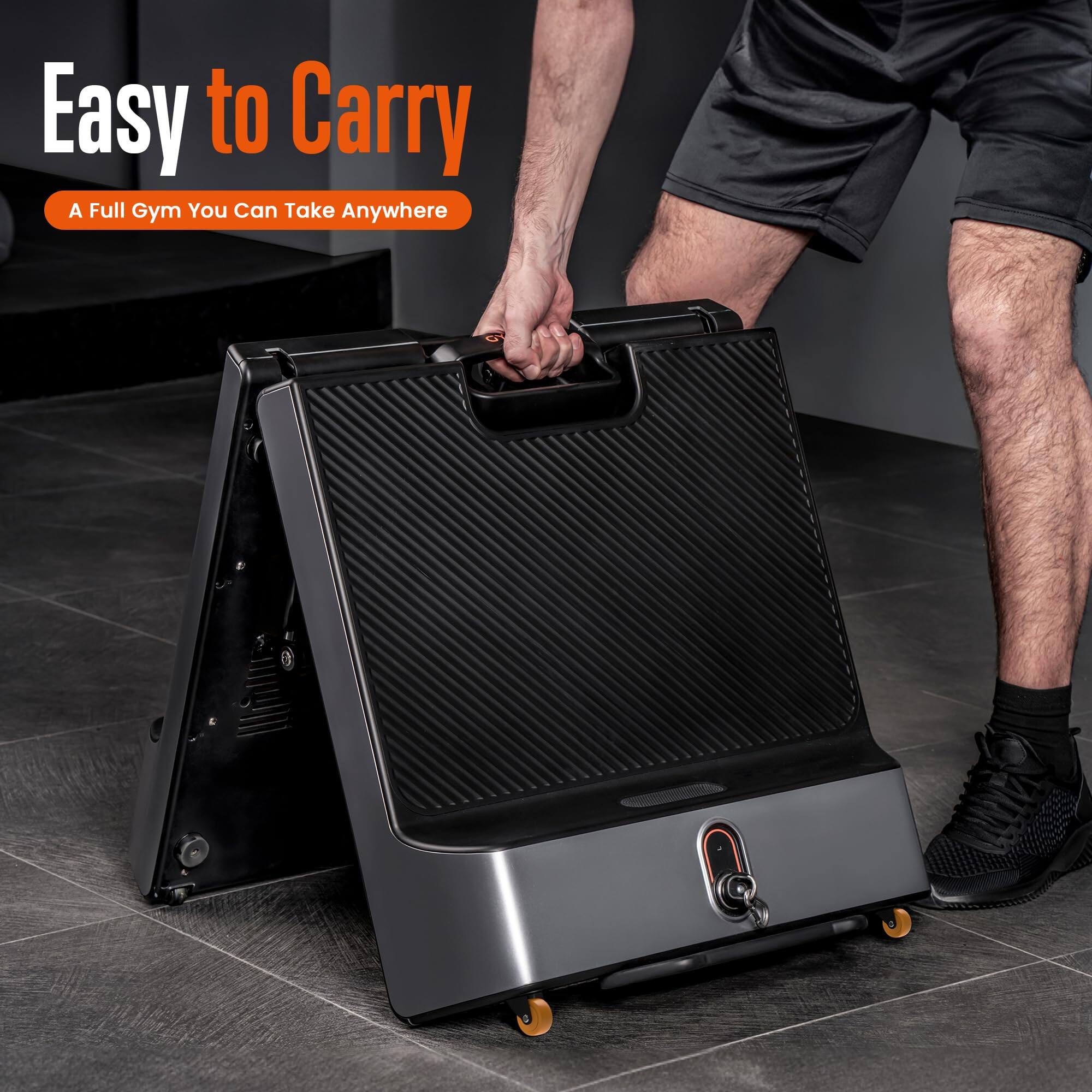 Easy to Carry  
A Full Gym You Can Take Anywhere