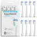 FOR WHITER TEETH & GUM CARE
AquaSonic
PROFLEX
REPLACEMENT BRUSH HEADS
ADA Accepted
American Dental Association
- Helps remove plaque
- Helps prevent and reduce gingivitis
8 BRUSH HEADS
INCLUDES PROTECTIVE CAPS