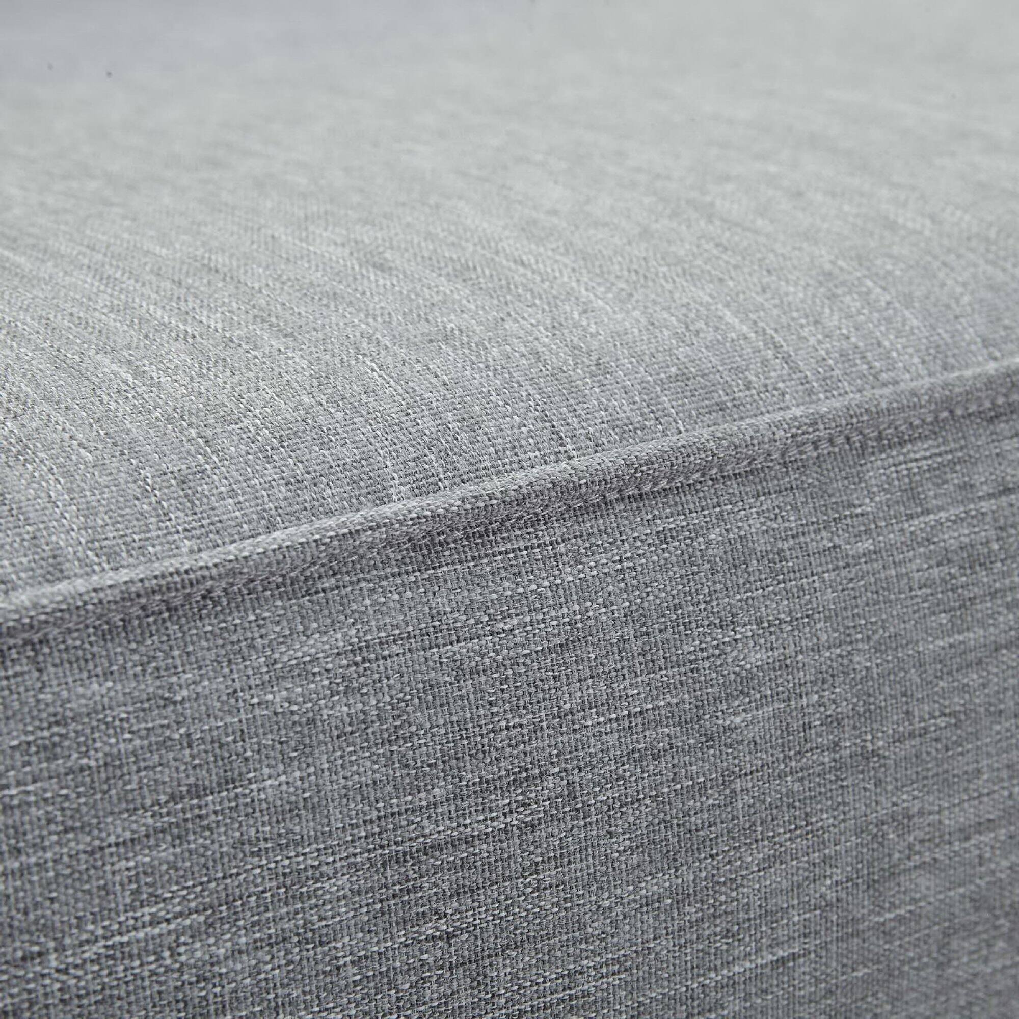 Alt View 1. Modway - Marina Outdoor Patio Teak Left-Facing Sofa by Modway - Natural Gray.