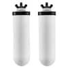 Front. VEVOR - Water Filters Replacement, Purification Elements, Ceramic Replacement Filters, Easy to Replace Water Filter - White.