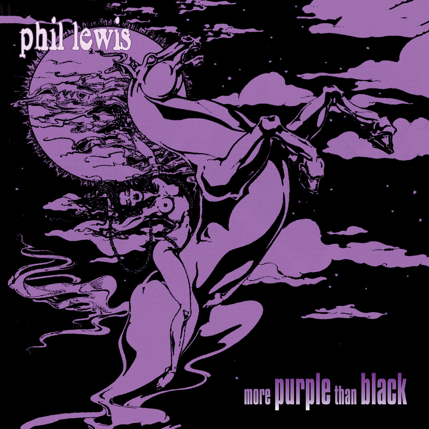 Phil Lewis - More Purple Than Black   - VINYL LP price history on PriceWatchPro