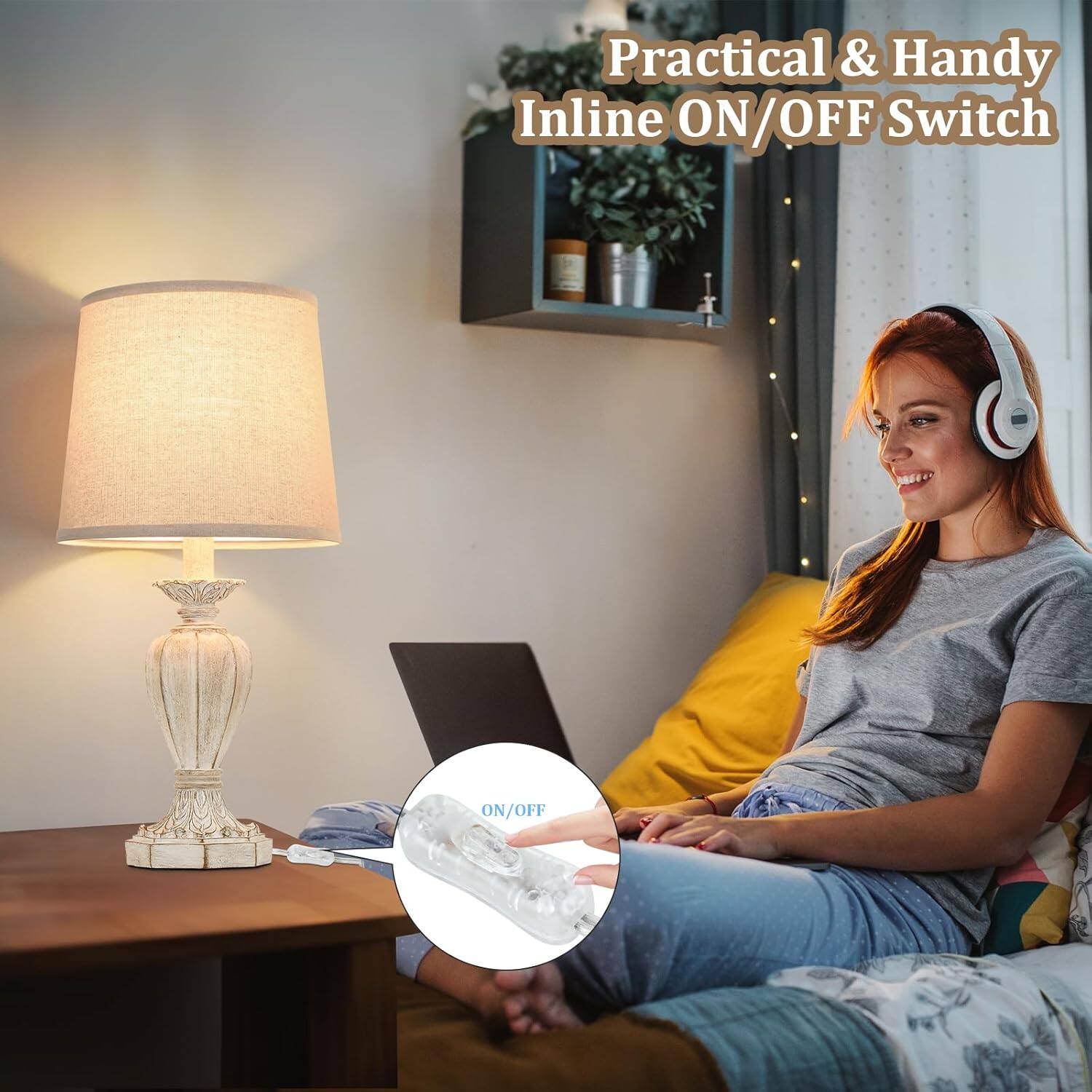 Practical & Handy Inline ON/OFF Switch